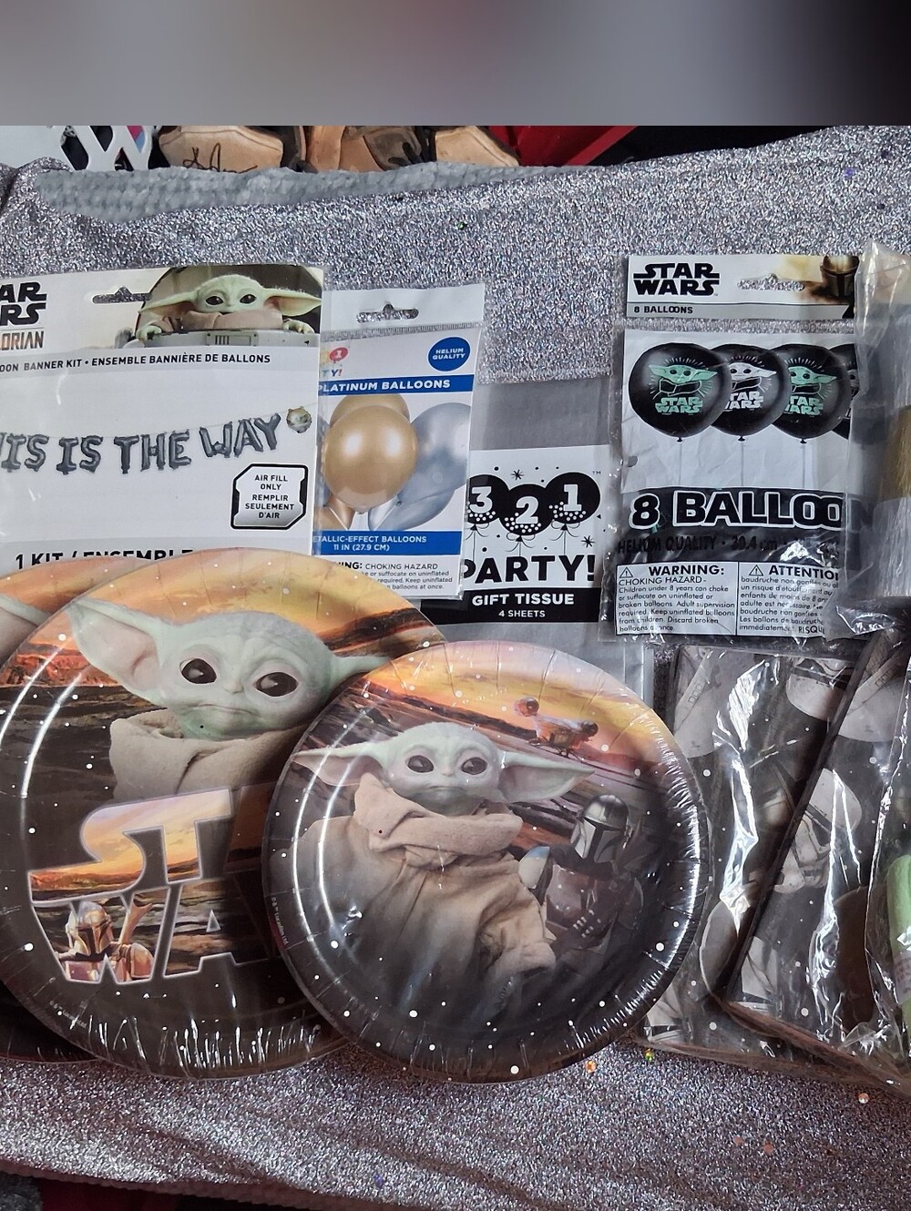 Star Wars Party Supply Lot NEW